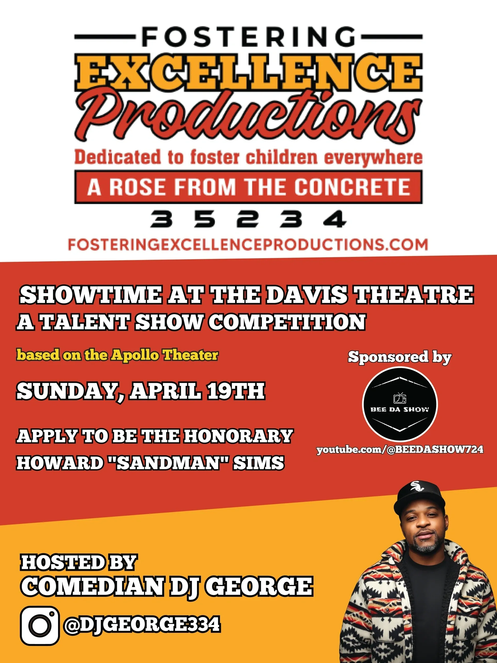 yard sign flyer with apply to be sandman