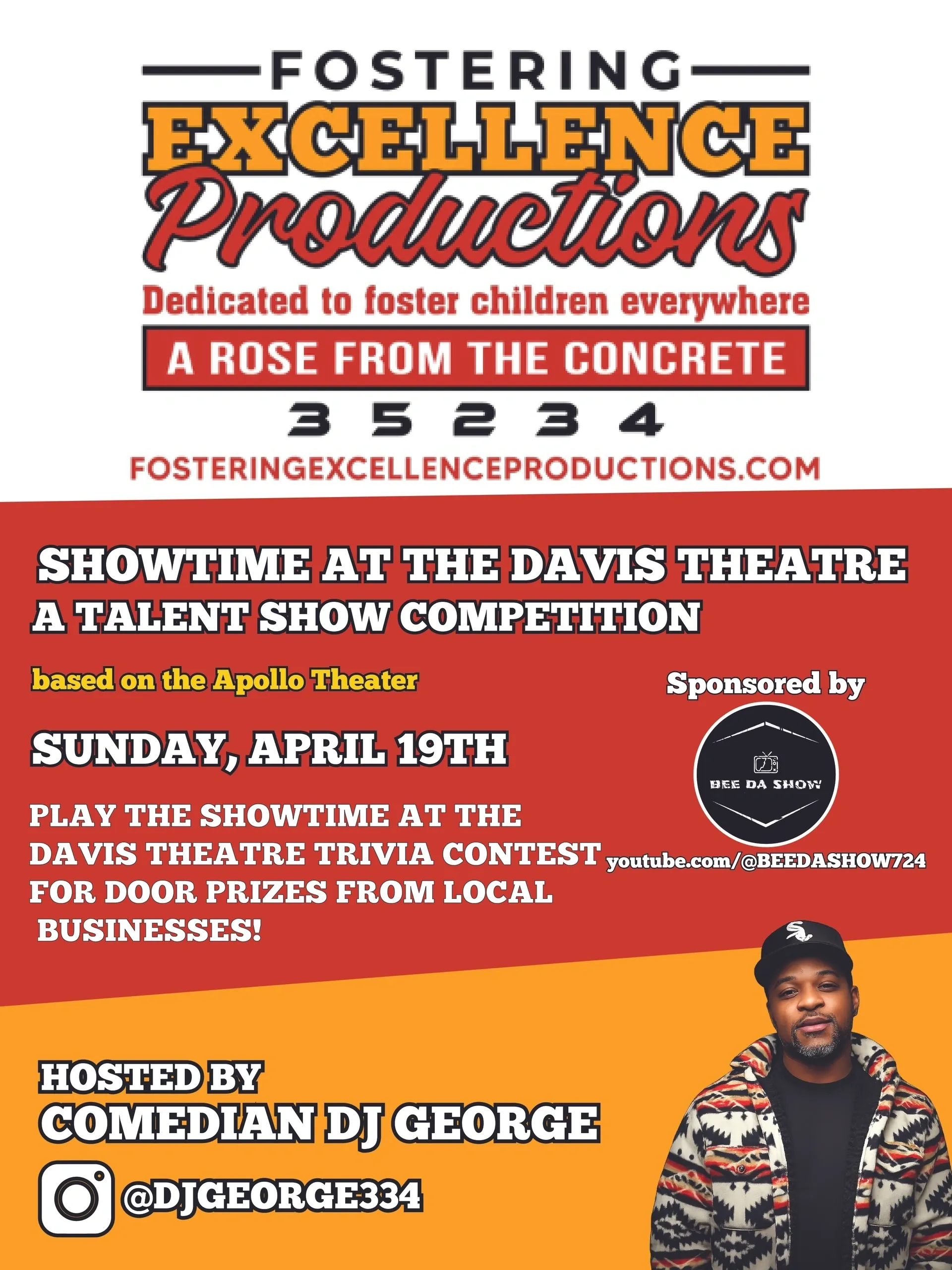 yard sign with trivia contest